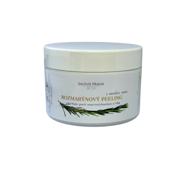 ROZMARÝNOVÝ PEELING S MOŘSKOU SOLÍ A ŘASOU 220g