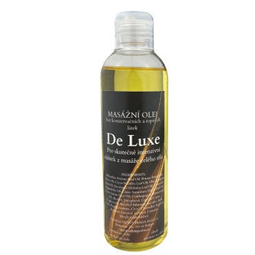 MASÁŽNÍ OLEJ "DE LUXE" 200ml