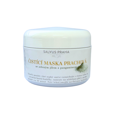 ČISTÍCÍ PRACHOVÁ MASKA SE ZELENÝM JÍLEM A PANGAMINEM 100g