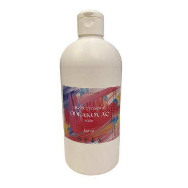 ODLAKOVAČ NA NEHTY - RŮŽE - 500 ml