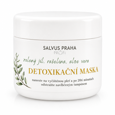 DETOXIKAČNÍ MASKA SE ZELENÝM JÍLEM, RAŠELINOU A ALOE VERA