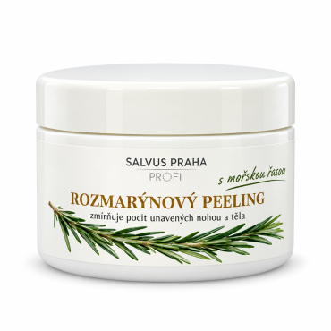 ROZMARÝNOVÝ PEELING S MOŘSKOU SOLÍ A ŘASOU