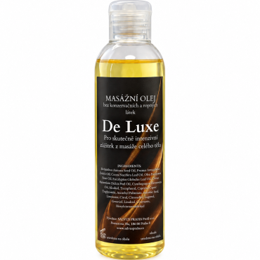 MASÁŽNÍ OLEJ "DE LUXE"