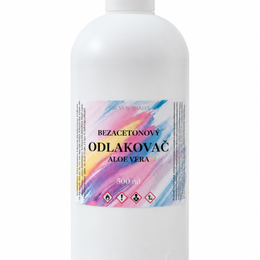 ODLAKOVAČ NA NEHTY - ALOE VERA - 500 ml