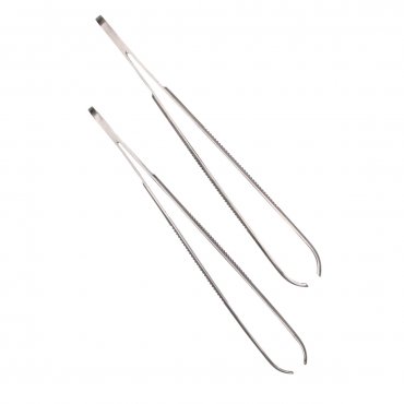 KOSMETICKÁ PINZETA SALVUS ZAOBLENÁ cca 13 cm