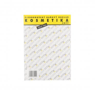 SAMOPROPISOVACÍ ÚČTENKY PRO KOSMETIČKY