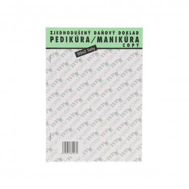 SAMOPROPISOVACÍ ÚČTENKY PRO MANIKÉRKY A PEDIKÉRKY