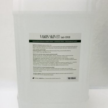 VAKOS SKIN ET - DEZINFEKČNÍ ROZTOK 10l