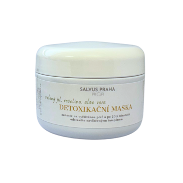 DETOXIKAČNÍ MASKA SE ZELENÝM JÍLEM, RAŠELINOU A ALOE VERA 200g - šarže 7/2026