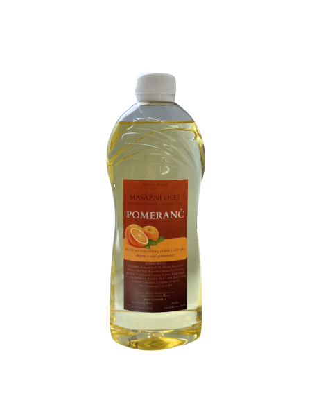 MASÁŽNÍ OLEJ POMERANČ 500ml