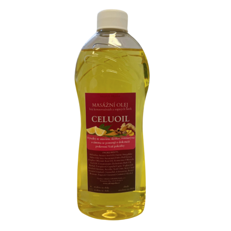 MASÁŽNÍ OLEJ CELUOIL 500ml
