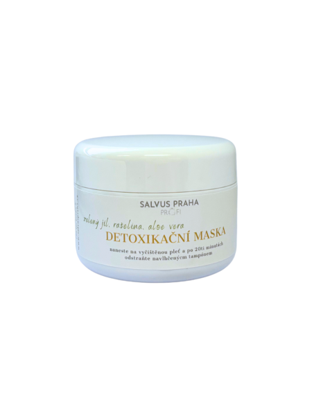 DETOXIKAČNÍ MASKA SE ZELENÝM JÍLEM, RAŠELINOU A ALOE VERA 100g - šarže 7/2026