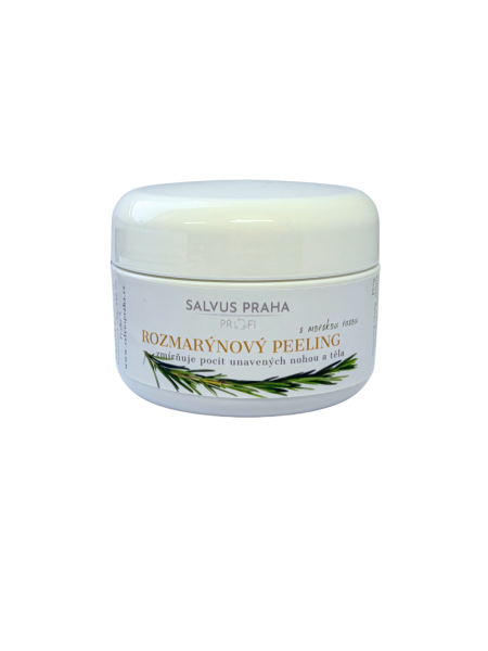 ROZMARÝNOVÝ PEELING S MOŘSKOU SOLÍ A ŘASOU 100g