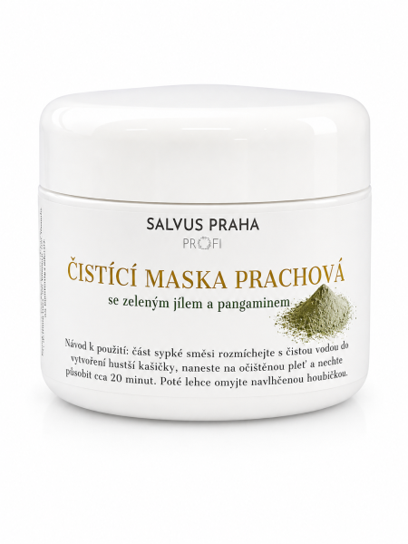 ČISTÍCÍ PRACHOVÁ MASKA SE ZELENÝM JÍLEM A PANGAMINEM 100g - š.10/2026