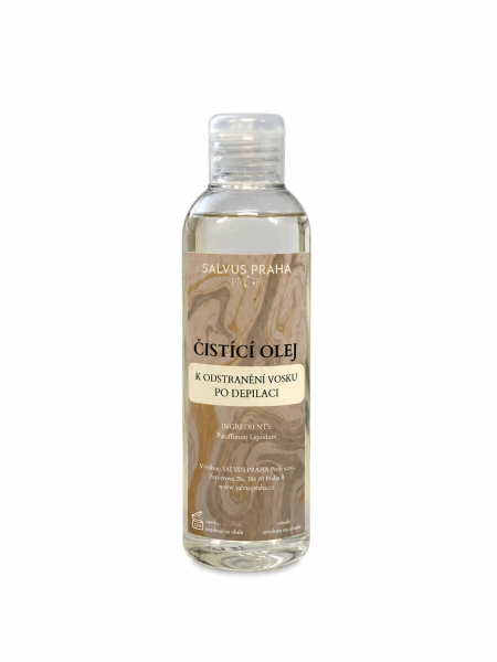 ČISTÍCÍ OLEJ NA ODSTRANĚNÍ VOSKU PO DEPILACI 200ml