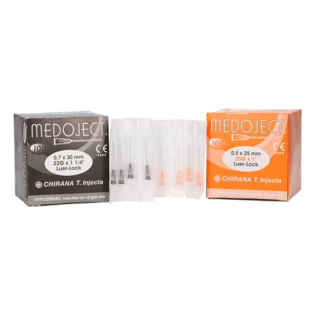 JEDNORÁZOVÉ STERILNÍ JEHLY 100ks