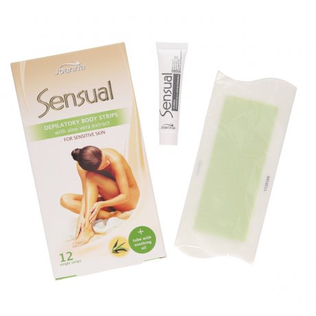 DEPILAČNÍ VOSKOVÉ FÓLIE SENSUAL - DVOJITÉ