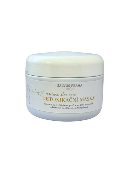 DETOXIKAČNÍ MASKA SE ZELENÝM JÍLEM, RAŠELINOU A ALOE VERA 200g - šarže 7/2026