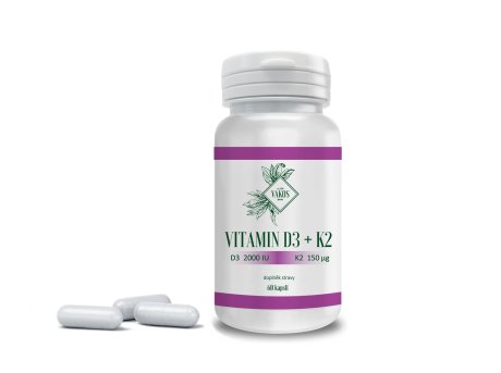 Vitamín D3 + K2 60 kapslí - 4/2026