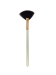 KOSMETICKÝ ŠTĚTEC VĚJÍŘ TMAVÝ - 18,5 cm